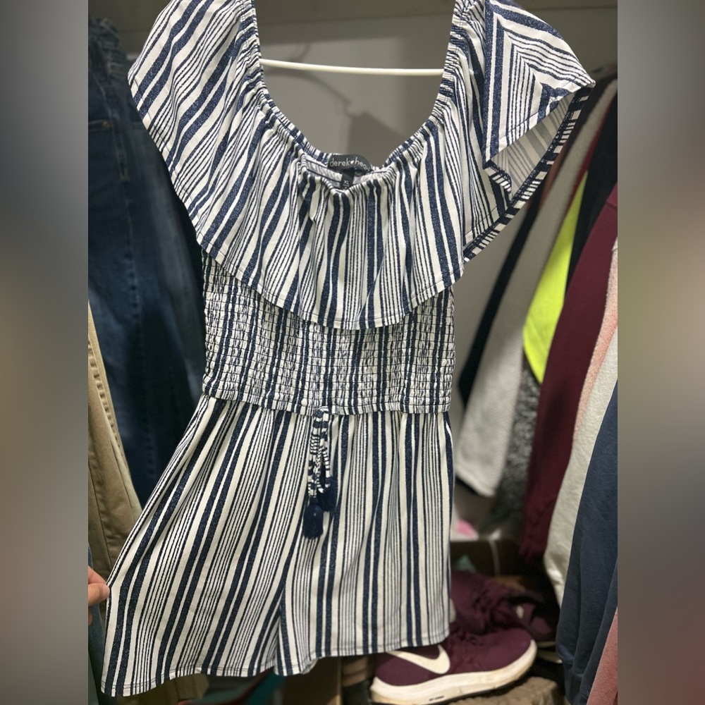 Derek heart romper
